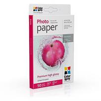 ColorWay Premium Highglossy Photo Paper, 255g/m, 10x15, 50pcs. PSG2550504R