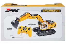 MX R/C Constructions - Excavator R/C 1:18 2,4GHz, 3,7V Li-Ion 11 channels (471467)