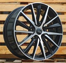 PRORACING B5809 Black Polished (MB) R17 5x114.30 ET45 CB67.10 J7.0
