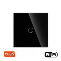 WiFi vienpolis sensorinis jungiklis Feelspot, juodas 800W