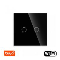 WiFi dvipolis sensorinis jungiklis Feelspot, juodas 800W