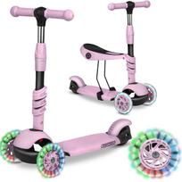 Ricokids Cubi triratis paspirtukas - rožinis