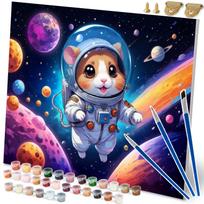 Tapyba pagal numerius 40x50 cm Massido Astronauta