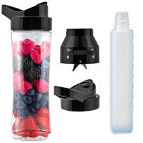 Buteliukas su blenderiu talpa 600 ml + aušinimo kasetė