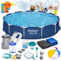 "Bestway" 56681 366 x 76 cm 16in1 rėmo sodo baseinas
