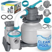 Baseino smėlio siurblys + daugiafunkcinės tabletės 6056 l/h "Bestway