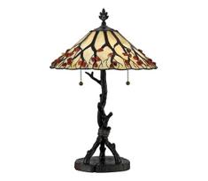 Quoizel QZ-WHISPERING-TL-VB - Tiffany stalinis šviestuvas WHISPERING 2xE27/60W/230V