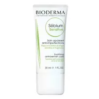 Bioderma - Drėkinamasis raminamasis kremas sausai ir sudirgusiai odai gydyti Acne Sensitive (Soothing Anti-Blemish Care) 30 ml