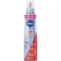 "Nivea Ultra Strong Styling Mousse" - putojančios plaukų formavimo putos, 150 ml