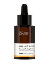 SKIN GENERICS Atnaujinantis veido serumas AHA, BHA rūgštimis ir vitaminu A, 30 ml