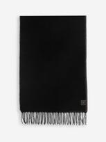 CALVIN KLEIN Šalikas, EMBLEM 2-TONE FRINGE MW SCARF