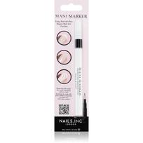 Nails Inc. Mani Marker dekoratyvinis nagų lakas pieštukas atspalvis White 3 ml