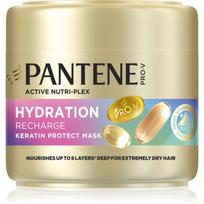 Pantene Pro-V Active Nutri Plex Hydration Recharge regeneruojamoji drėkinamoji plaukų kaukė su keratinu 300 ml
