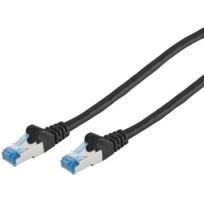ShiverPeaks Patchkabel CAT6a RJ45 S/FTP 2m Black - Netzwerk - CAT 6a