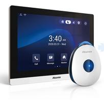 Akuvox Indoor-Station C319A, Touch Screen, Android, POE, Wi-Fi, Bluetooth, 1 MP cam, RF-Modul und SOS Pendant (869) (C319A_869)