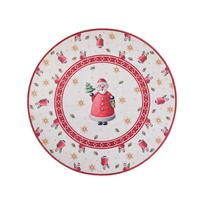 Raudonos spalvos apvalios formos kilimas su Kalėdų motyvu ø 160 cm Toy's Delight Santa Claus – Villeroy&Boch