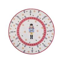 Raudonos spalvos apvalios formos kilimas su Kalėdų motyvu ø 160 cm Toy's Delight Nutcracker – Villeroy&Boch