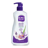 BOROPLUS Doodh Kesar kūno losjonas maitinimui, normaliai odai, 400 ml, 1 vnt. pakuotė, Ajurvedinis drėkiklis