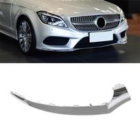 Dešinio priekinio buferio chromuota apdailos juosta, tinka Mercedes W218 CLS400 550 2015-18