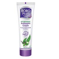BoroPlus Antiseptinis kremas 120 ml | Ajurvedinis drėkiklis su natūraliomis žolelėmis ir alaviju kasdienei odos priežiūrai ir švelnumui