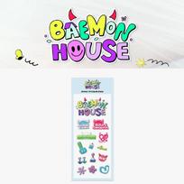 Išankstinis užsakymas BABYMONSTER BAEMON House Epoksidinių Lipdukų Pakuotė