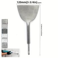17*280*120mm Apvalia Rankena Didelis Kaltas, Platus Itin Plonas Ilgas Plokščias Kastuvas, Cemento Griovelių Kaltas, Plytelių Sienos Pilkas Kastuvas, Tinkavimo Kaltas, Metalinis Kaltas 1pc