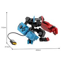 Buildmoc Idėjos Žaidimų Konsolė Transformuojami Mecha Robotai MOC Rinkinys Statybinės Detalės Rinkiniai Žaislai Vaikams Vaikų Dovanos Žaislas 418 VNT Plytos