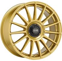 R18x8J 5X114.3 ET45 CB-75 Race Gold Black Lettering
