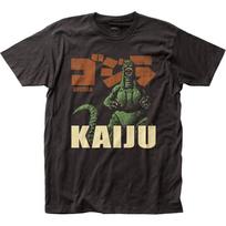 Godzilla KAIJU Vyriški marškinėliai Kultinis monstrų filmo marškinėlis Naujas Juodas S