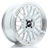 JR Wheels JR23 17x8 ET35 4x100 Hyper Silver w/ Machined Lip Alloy Wheel