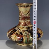 Išskirtinis Kinijos Senovinis Kolekcionuojamas Rankų Darbo Dažytas Porcelianas Japonijos našlės Keraminis Laikymo Vazos Biuro Stalo Figūrėlės Dekoras