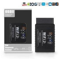 OBD2 WIFI ELM327 V 1.5 skaitytuvas, skirtas iPhone IOS / Android Auto OBDII OBD 2 ODB II ELM 327 V1.5 WI-FI kodų skaitytuvo diagnostikos įrankis juoda