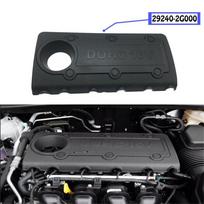 Juodas variklio dangtelis 2009-2013 m. Hyundai Kia 2.0L 2.4L Dalies numeris# 292402G000