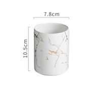 Ceramic  Bathroom Toothbrush Cup Brushing Mug Mouthwash Cup Household Hotel Creative Mouthwash Gargle Cup Bathroom Accessories balta