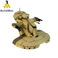 Buildmoc Žvaigždžių karai Kosminis laivas Tankas AAT Kovotojas MOC Rinkinys Statybinės kaladėlės Rinkiniai Žaislai Vaikams Vaikų Dovanos Žaislas 667 VNT Kaladėlės