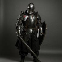 Barbute Pilnas Šarvų Kostiumas Kūno Plokštiniai Šarvai Viduramžių Rekonstrukcijai Ir Cosplay Barbuta Riterio Plieninis Cosplay Kostiumas Rekonstrukcijai