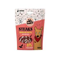 Mr.Bandit Dog Steaks jautiena su antimi 500 g | BPK-01-0431 | 5902414210431