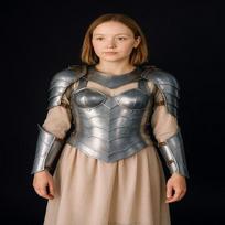 Viduramžių plieno moters riterio šarvų komplektas Viso kūno kirasa Antpečiai Moteriški fantazijos cosplay plokštiniai Helovino cosplay dovanos
