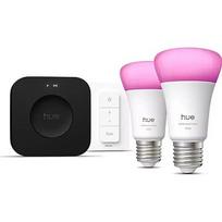 Philips Hue Bridge Pro + 2 x E27 + regulator przyciemniania 929003853505
