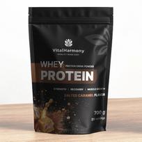 VitalHarmony IŠRŪGŲ Baltymai – 700g - Sūdyta karamelė
