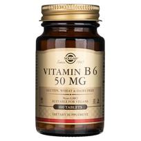 Solgar Vitaminas B6 50 mg - 100 tablečių