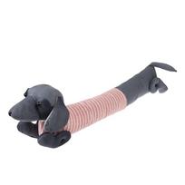 Rožinės spalvos/pilkos spalvos sandarinimo juosta 17x76 cm Sausage Dog – Rex London