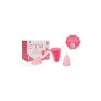 Enna Cycle Menstrual Cup Size M 2 Cups Sterilizer