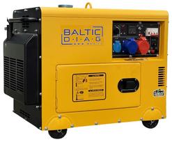 Mobilus dyzelinis generatorius BD9500SE, 7 kW