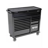 Įrankių vežimėlis su 14 stalčių ir 425 vnt. įrankiais SP Tools Custom Series