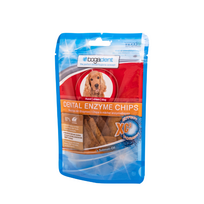 BOGADENT DENTAL ENZYME CHIPS DOG traškučiai šunų dantų priežiūrai, 40 g