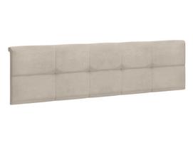 Minkštas galvūgalis Tetrix, 142x40x8 cm, smėlio