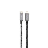 Epico Thunderbolt 4 Braided Cable - space grey USB-C to USB-C