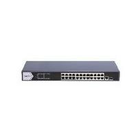 Hikvision 26 prievadų 24 PoE prievadų komutatorius DS-3E0526P-E(B)