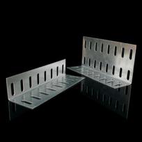 Supporting corner is designed for reinforcing the connection of the cable tray with a sidewall height of 35 mm. ZM surface finish (galvanizing Zn+Al+Mg) is intended for products with ZM surface finish or hot-dip galvanized products. UP 35X42_ZM | 8595568939371